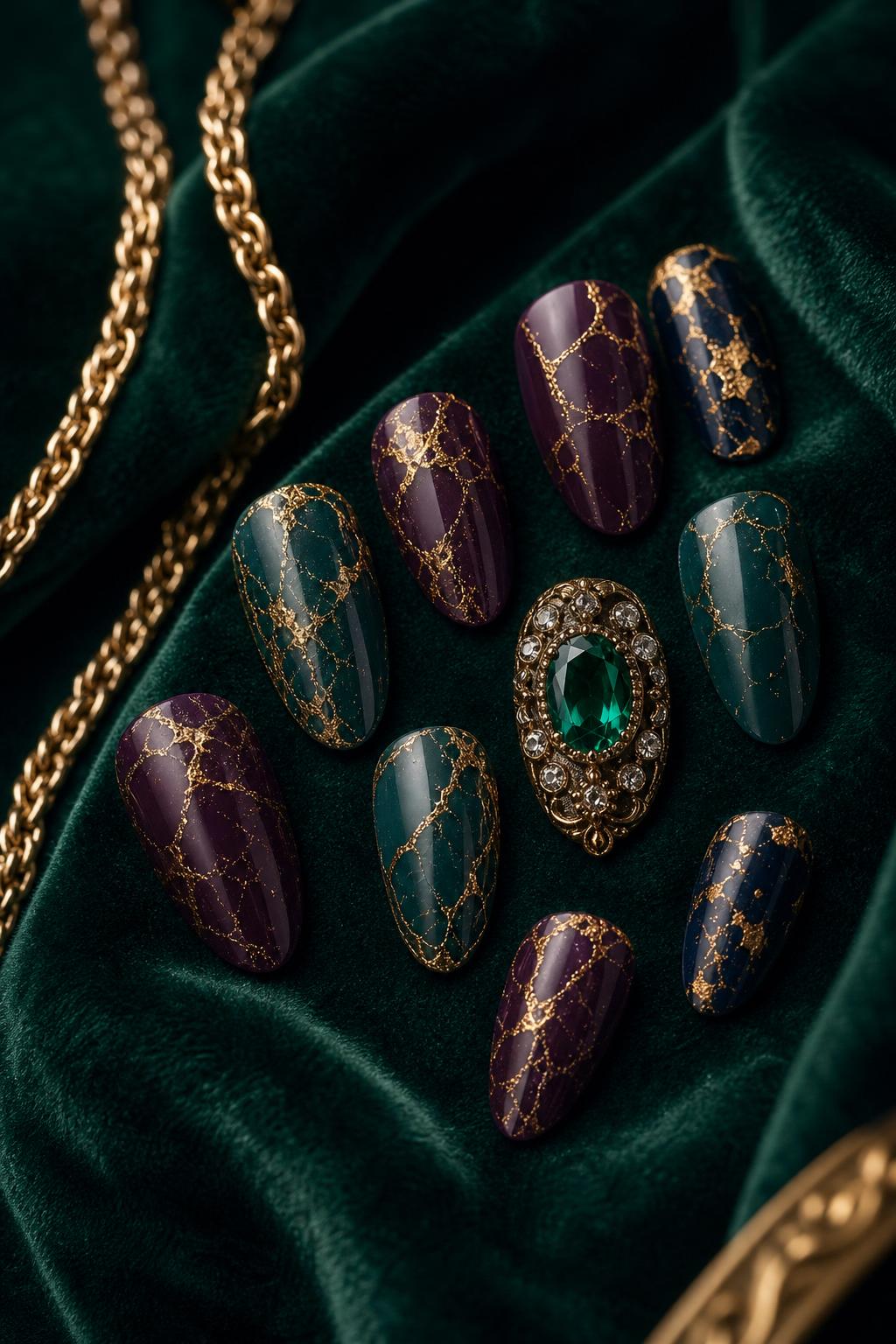 Velvet Estate — TIPZEE press-on nails